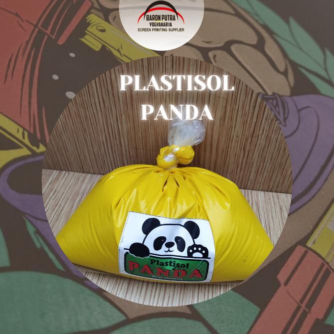 """""] PLASTISOL PANDA YELLOW
