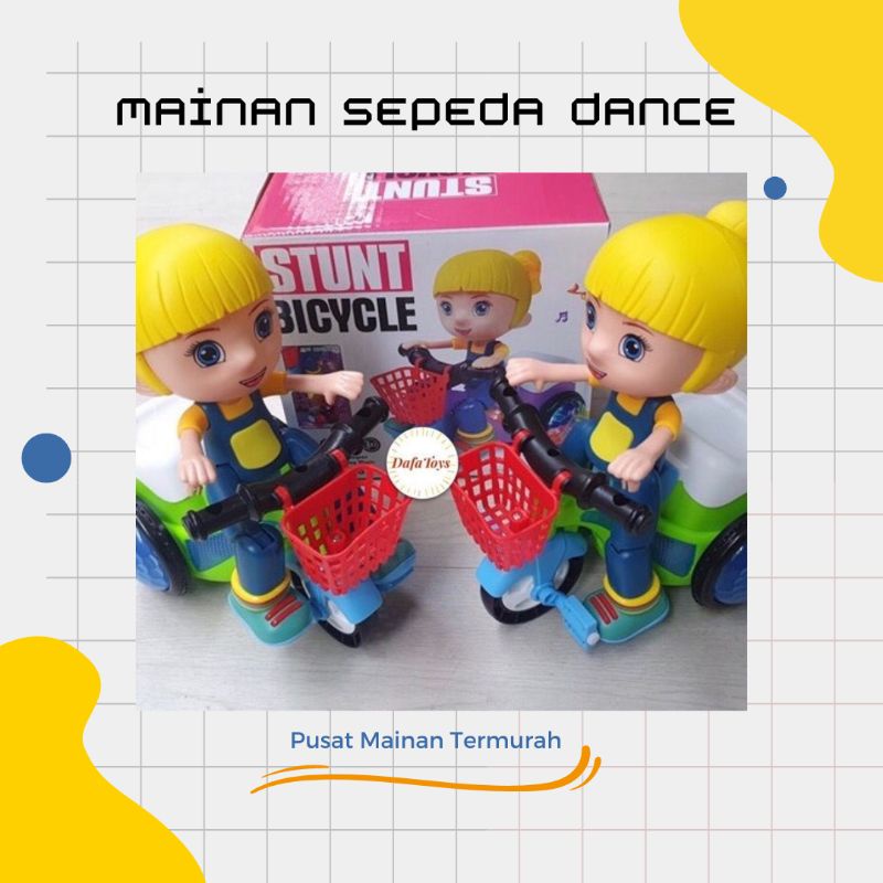 mainan sepeda dance