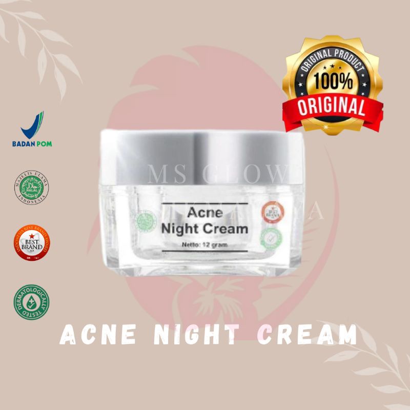Ms Glow Acne Night Cream