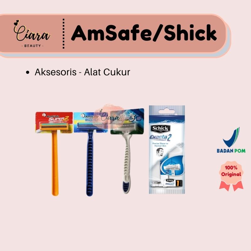 AmSafe /Shick Pisau Cukur