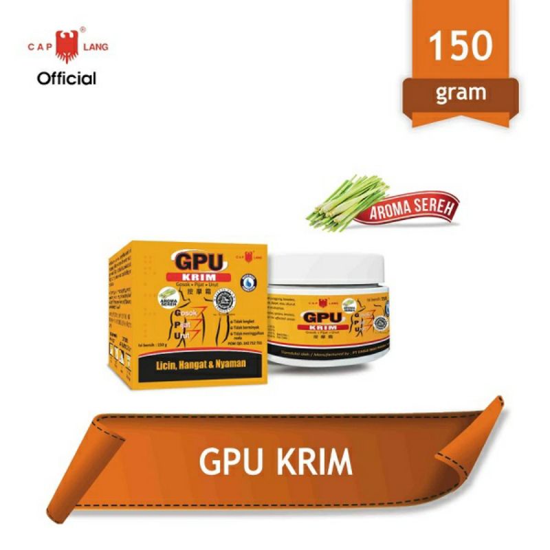 Cap Lang GPU Krim 150Gr