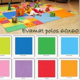 Evamat polos 60x60 - Biru Muda