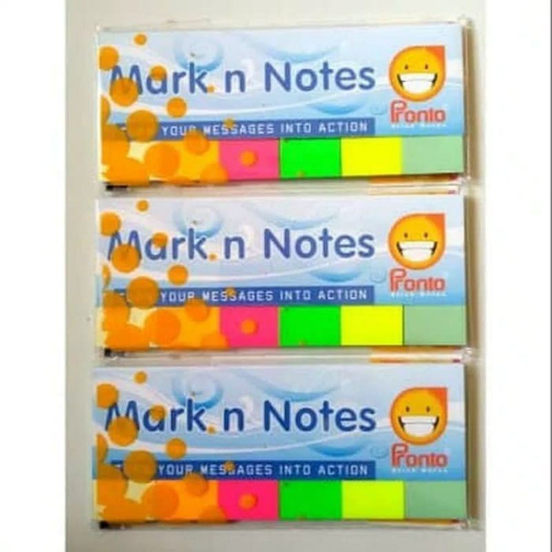 [1 pcs] Post it sticky Stick notes mark N notes book mark Pronto PSN