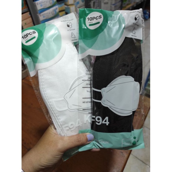 KF94 Hitam dan Putih 10pcs