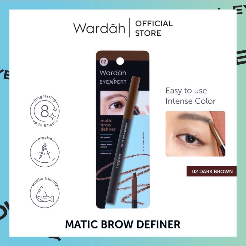 WARDAH EYEXPERT EYEBROW PENCIL
