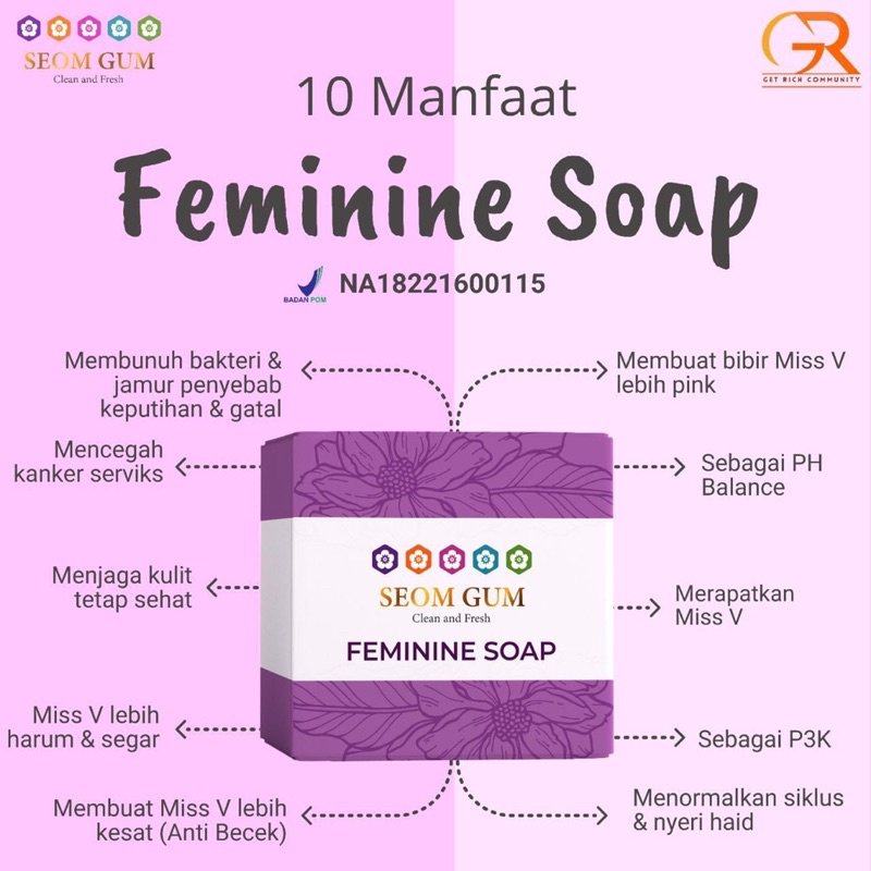 SEOM GUM FEMININE SOAP