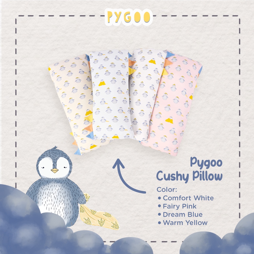 Pygoo Cushy Pillow - Medium Size / Guling Bayi