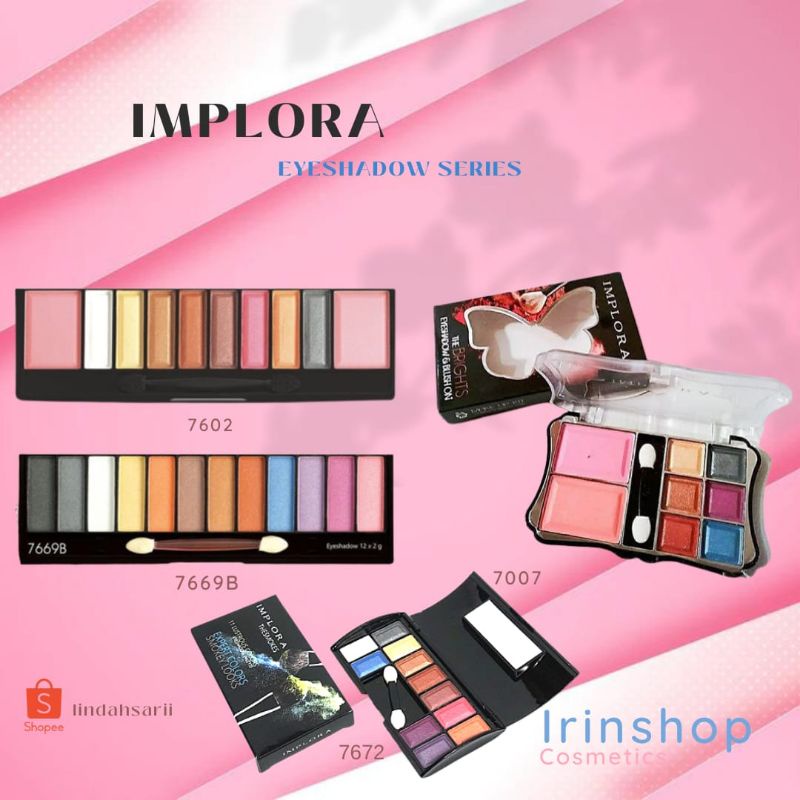 IMPLORA Eyeshedow + Blush on