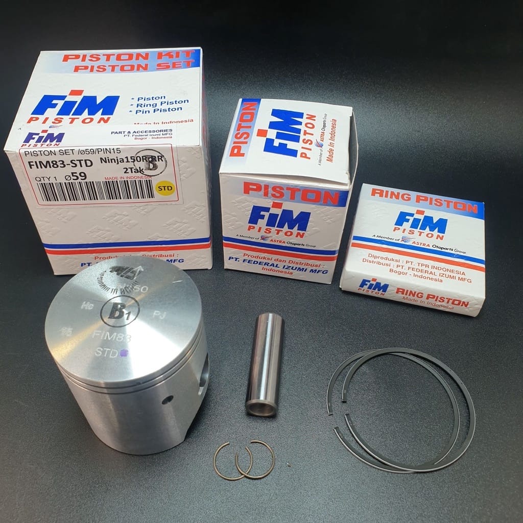 FIM 83 Piston kit ninja 2t
