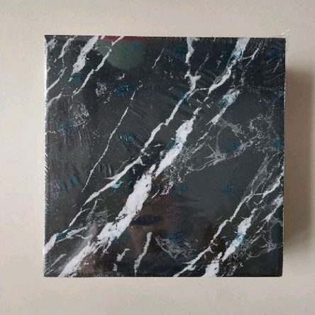 Cake Board Black Marble