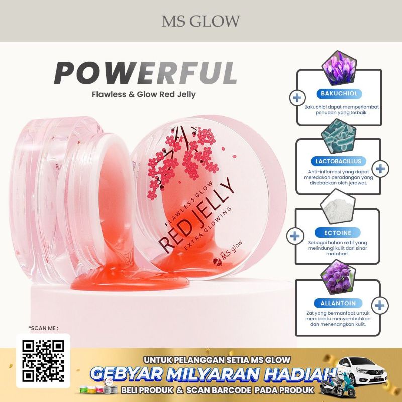 Ms glow RED JELLY ORIGINAL