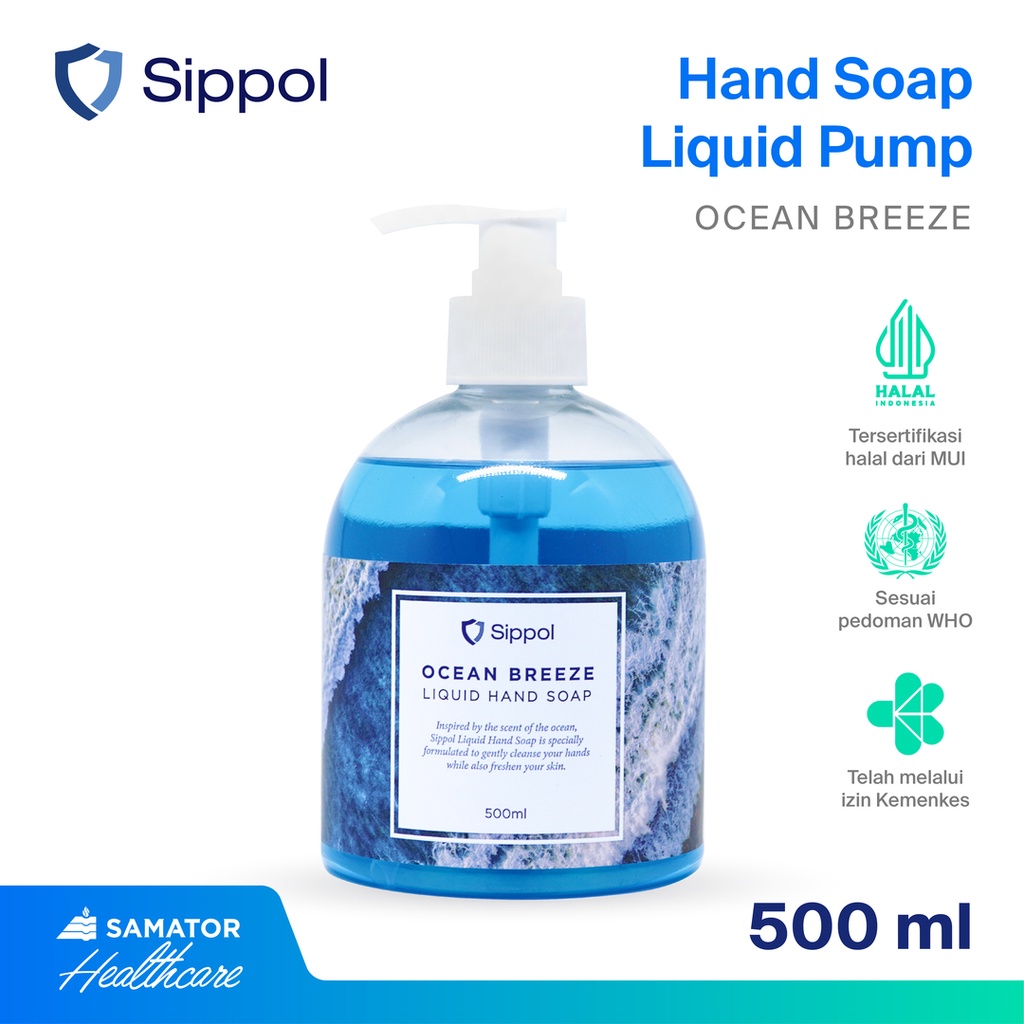 Sippol Liquid Hand Soap 500 ml
