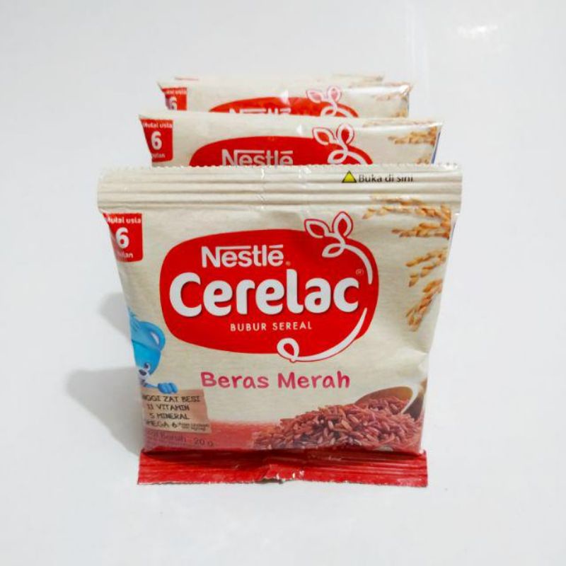 cerelac bubur sereal beras merah