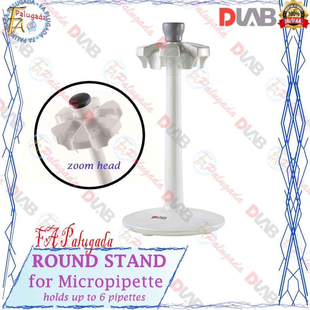 RACK MICROPIPETTE, ROUND STAND. DLAB