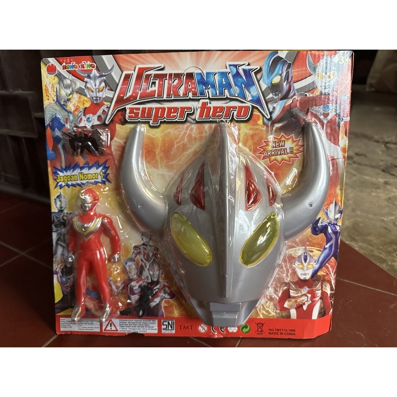 Mainan Anak Robot Ultramen Topeng