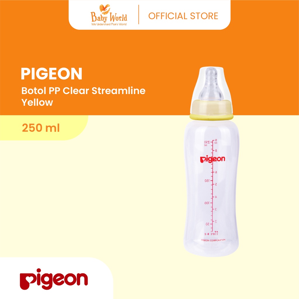 PIGEON Botol PP Clear Streamline 250Ml