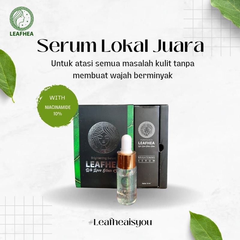 Leafhea Brightening Serum (ecer)