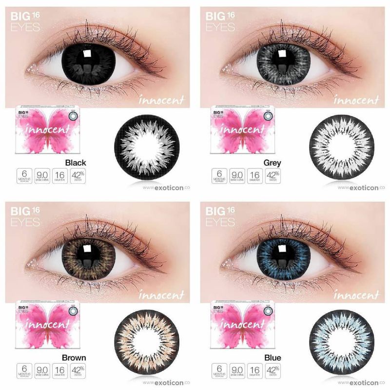 SOFLENS INNOCENT BIG EYES 16MM
