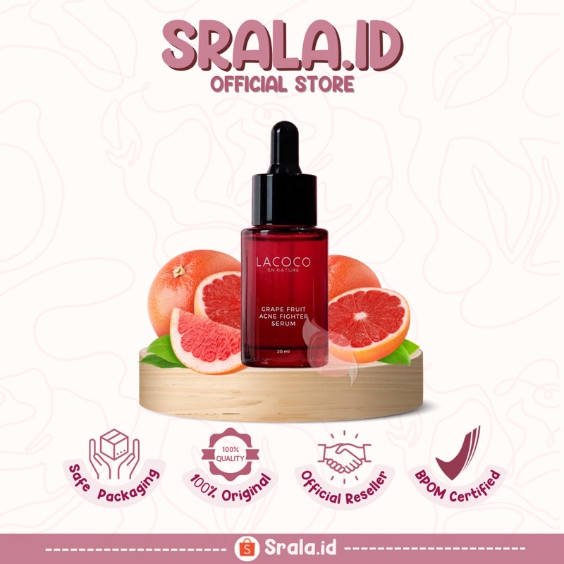 LACOCO GRAPE FRUIT ACNE FIGHTER SERUM