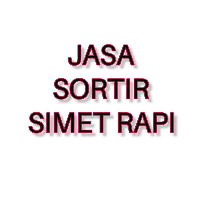 Request Bar Simet Rapi Jasa Sortir Ikan