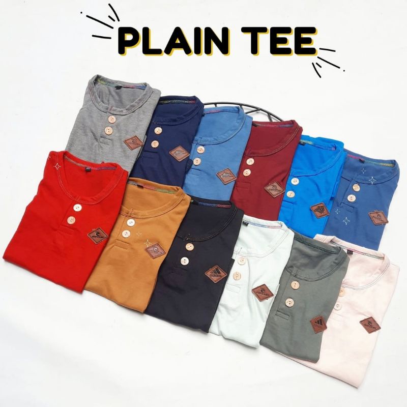 SALE KAOS POLOS PLAIN