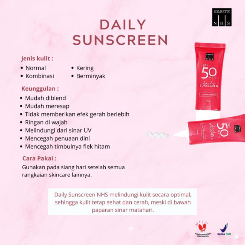 SUNSCREEN SPF 50 BY KOSMETIX NHS