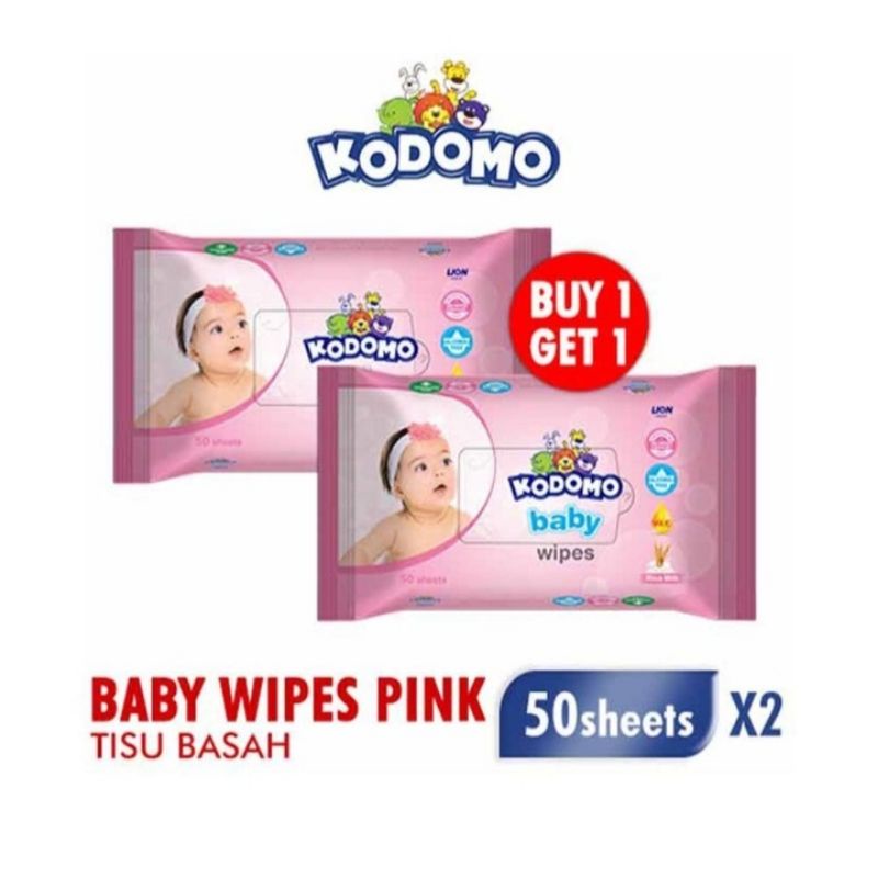 Kodomo Tisu basah 2x50s