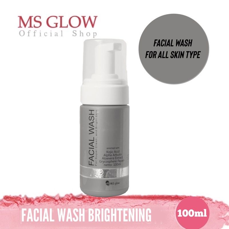 MS Glow Facial Wash 100ml | COD Original