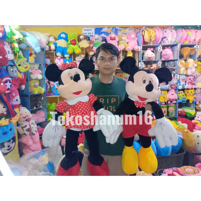 Boneka Mickey mouse||Minnie mouse jumbo