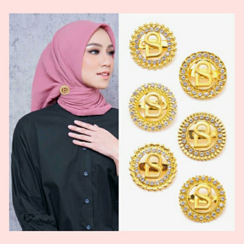 Ready Makassar Bross Kecil Model Button Lucu