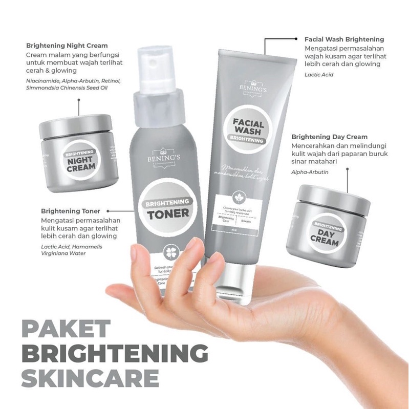 PAKET BRIGHTENING BENING'S