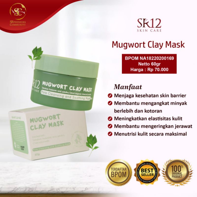 Mugwort Clay Mask