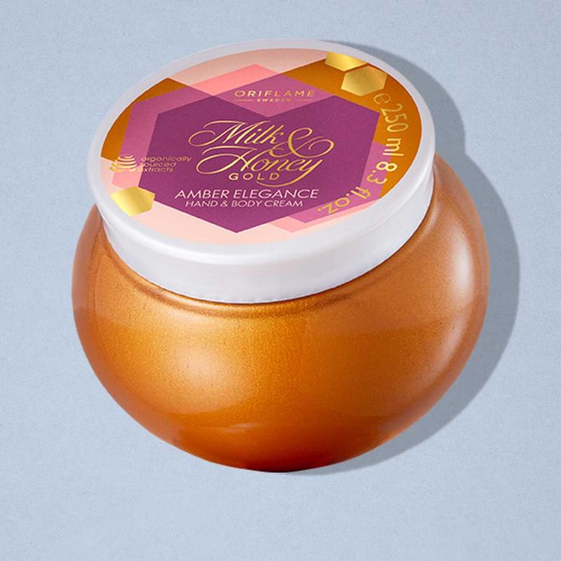 Amber Elegance Hand & Body Cream