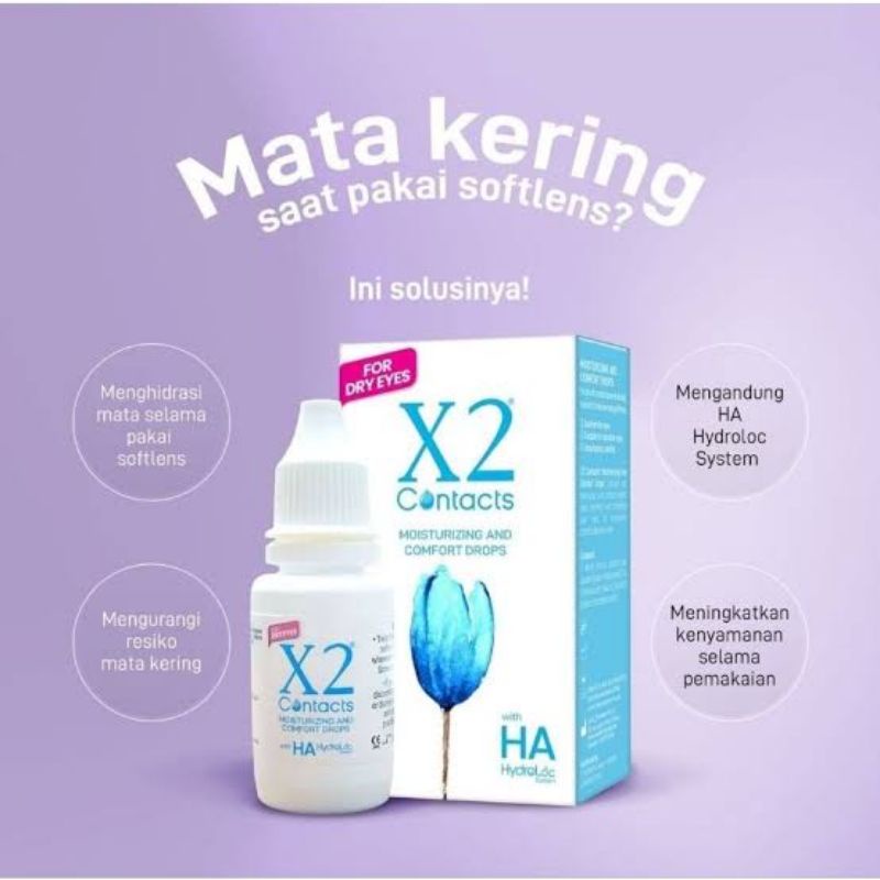 tetes mata softlen  x2 contacts