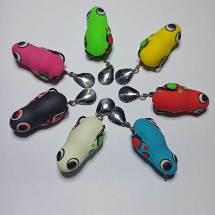 Umpan Pancing Soft Frog 3,5Cm Umpan Pancing