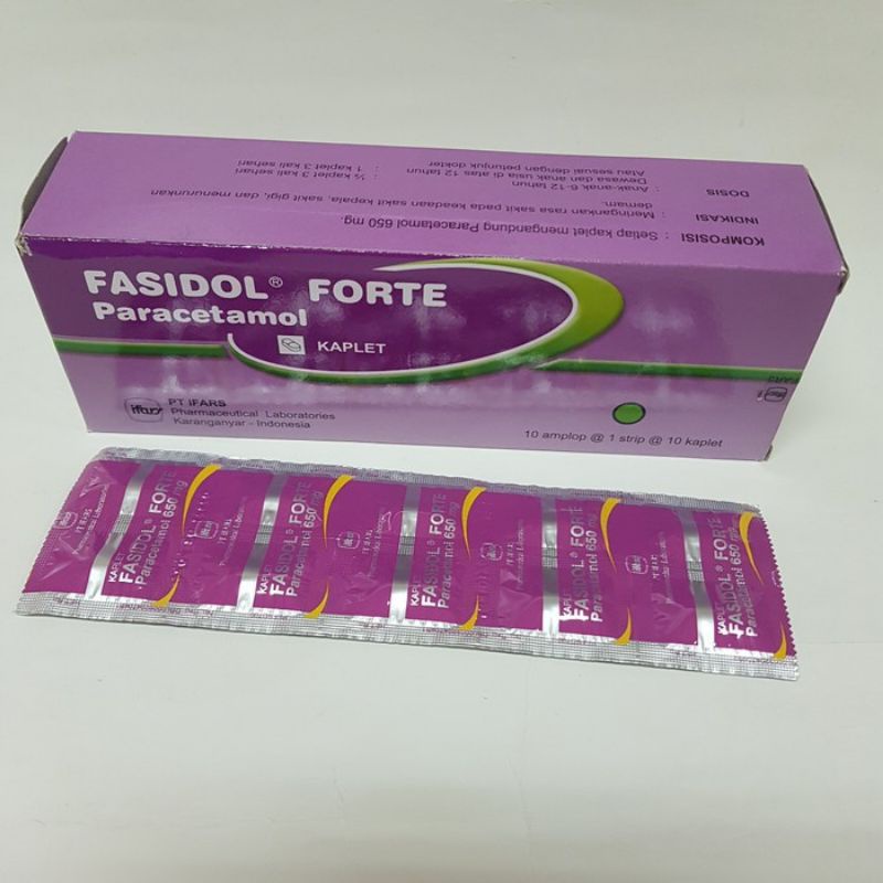 Fasidol Forte 650 mg BOX
