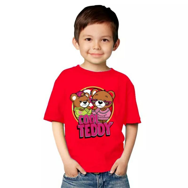 Kaos Cool Teddy Anak