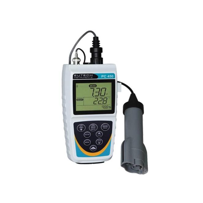 Eutech Pc450 Meter Combi Kit Ph/ Mv/ Tds/ Salinity/ Temperature