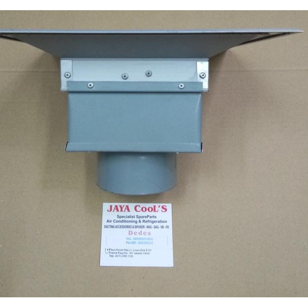 grille ac diffuser 28cm x 28cm sock 4 inch polos