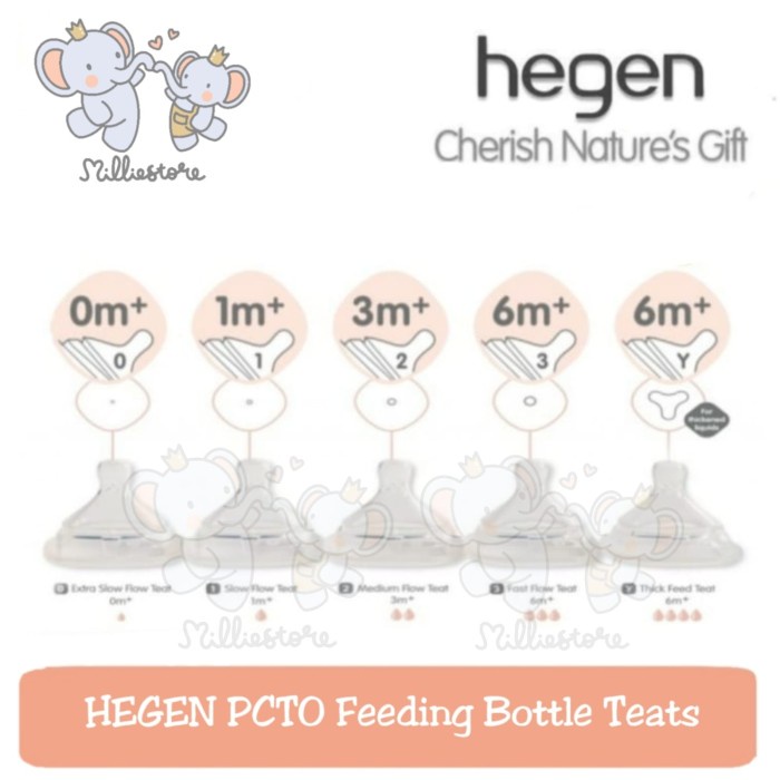 Dot Hegen Teat Dot Bayi Isi 2 Pcs