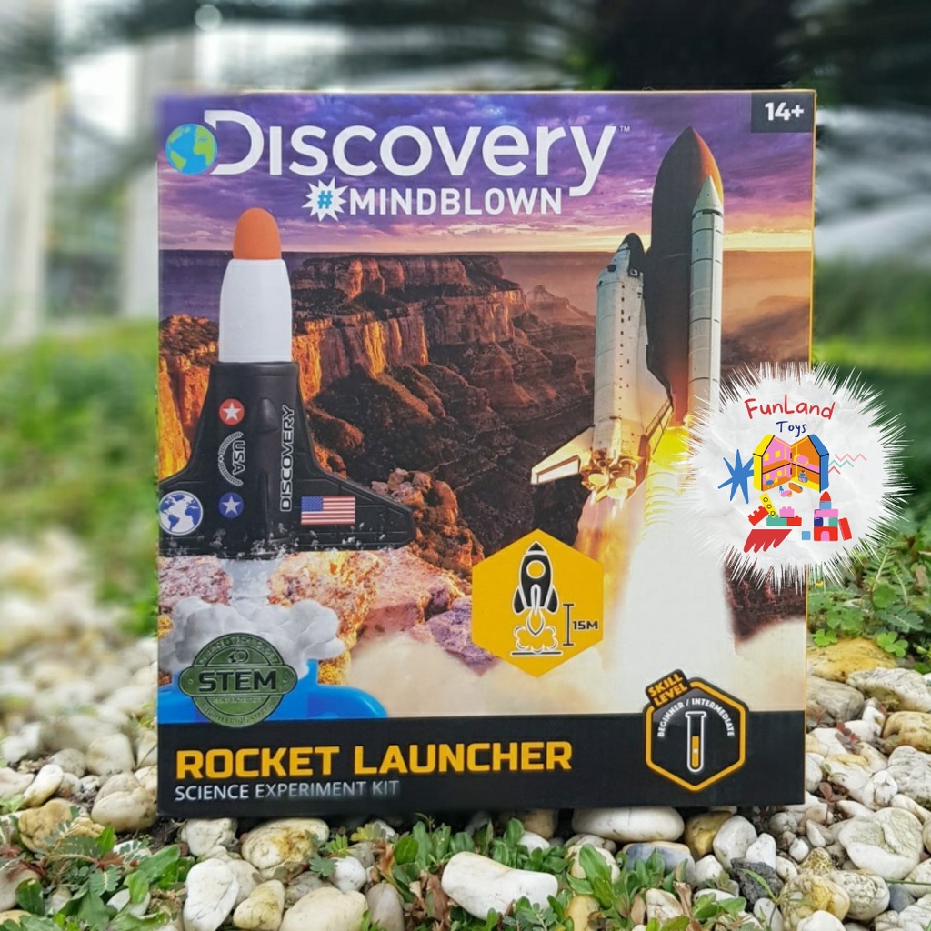 Discovery Mindblown Rocket Launcher Science Experiment Kit