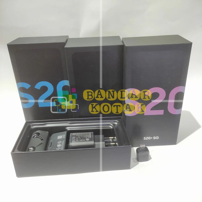 Box Dus Box Samsung S20+ Plus Full Set Otg