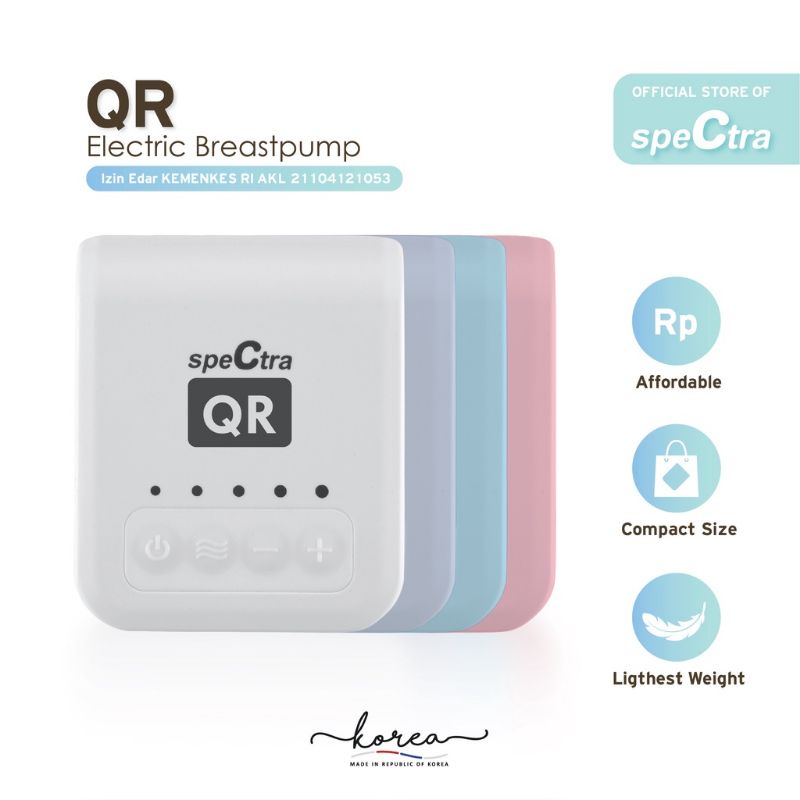SPECTRA QR DOUBLE ELECTRIC BREASTPUMP