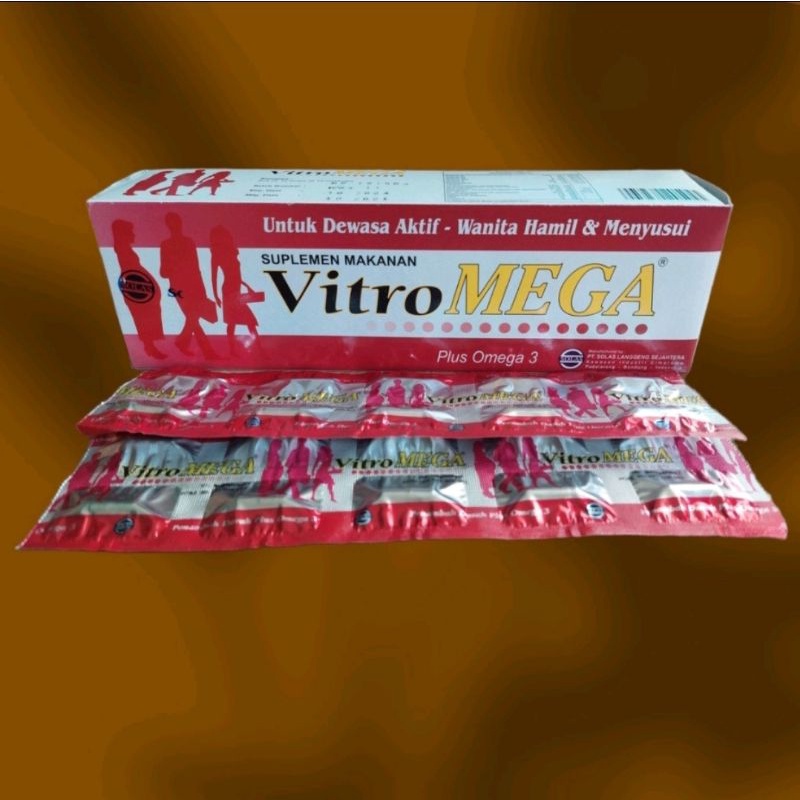 Vitromega / suplemen kesehatan