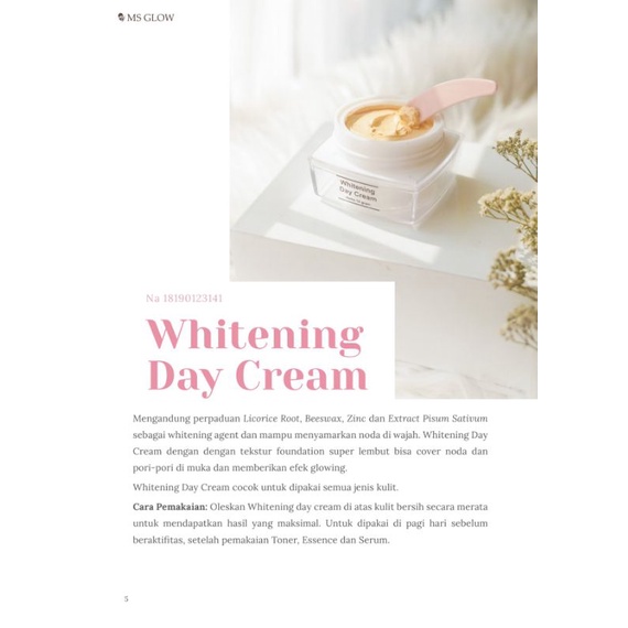 Day Cream Ms Glow