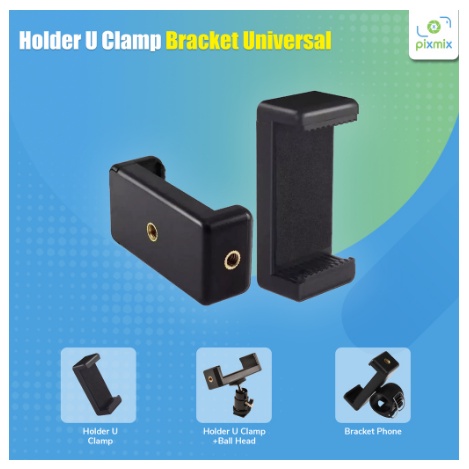 Clamp Holder U Tebal New
