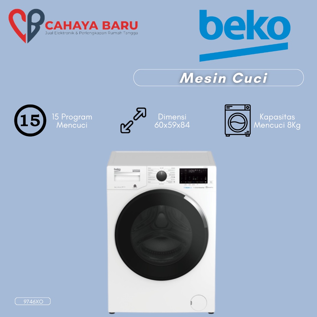 BEKO WCV 9746XO FRONT LOAD