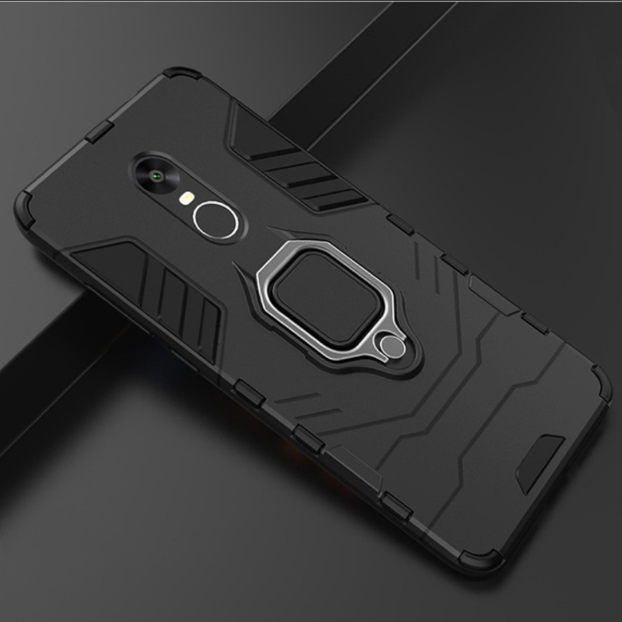 CASE XIAOMI REDMI NOTE 4X RUGGED ARMOR ROBOT STANDING IRING CASE