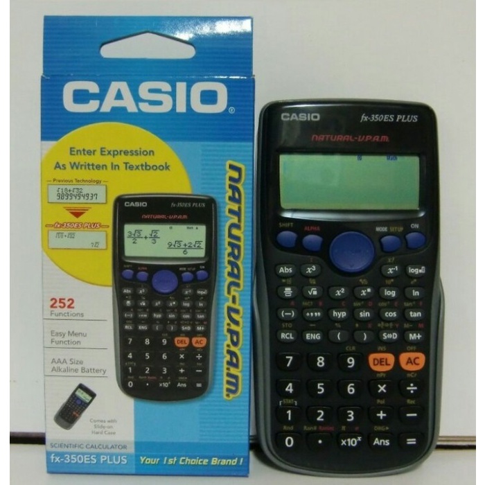 Kalkulator Scientific Casio Fx 350Es Plus