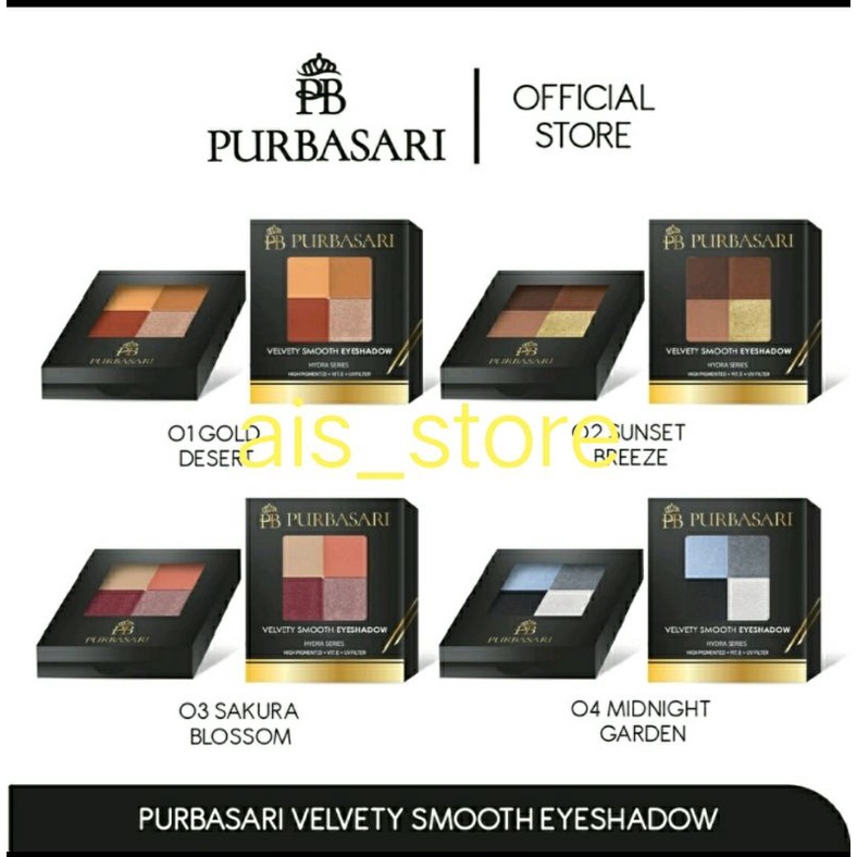 EYESHADOW VELVET PURBASARI